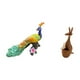 thumbnail image 5 of Escultura De Pavo Real, Figura Decorativa, Estatua Para El Hogar, Jardín, Patio, Fiesta, Recuerdo, Divertida Decoración De Escritorio, Artesanía De Madera, Dormitorio, Estantería., 5 of 8