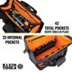 thumbnail image 3 of Bolsa para herramientas Klein Tools 55469 Tradesman Pro, abierta, 3 of 9