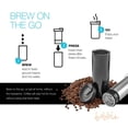 thumbnail image 2 of Bobble On-The-Go French Coffee Presse 14 oz, 2 of 6