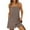 Brown, variant on Prolriy Summer Rompers for Women 2025 Womens Tennis Dress 2025 Trendy Summer Casual Loose Athletic Workout Romper Dress in Shorts Womens Summer Outfits Beige L