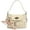 Beige, variant on Women's Gothic Punk Shoulder Bag - Y2K Trendy Vegan Leather Tote Handbag, Studded Mini Purse with Adjustable Strap