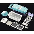 thumbnail image 4 of Picadora de verduras Dicer Cebolla Picadora, Pro Food Chopper Cortadora de verduras Veggie Chopper and Dicers, Cortadora de verduras y picadora para cocina, Mandolina Picadora de ajo con contenedor, A, 4 of 4