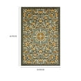 thumbnail image 6 of Mainstays Bright Persian Medallion Rust Multicolor Indoor Accent Rug, 2'6" x 3'10", 6 of 8