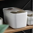 thumbnail image 4 of 10kg Rice Storage Box Airtight Rice Grain Container with  Keeping Function Transparent Window for Kitchen Organization 22lb Pet, 4 of 7