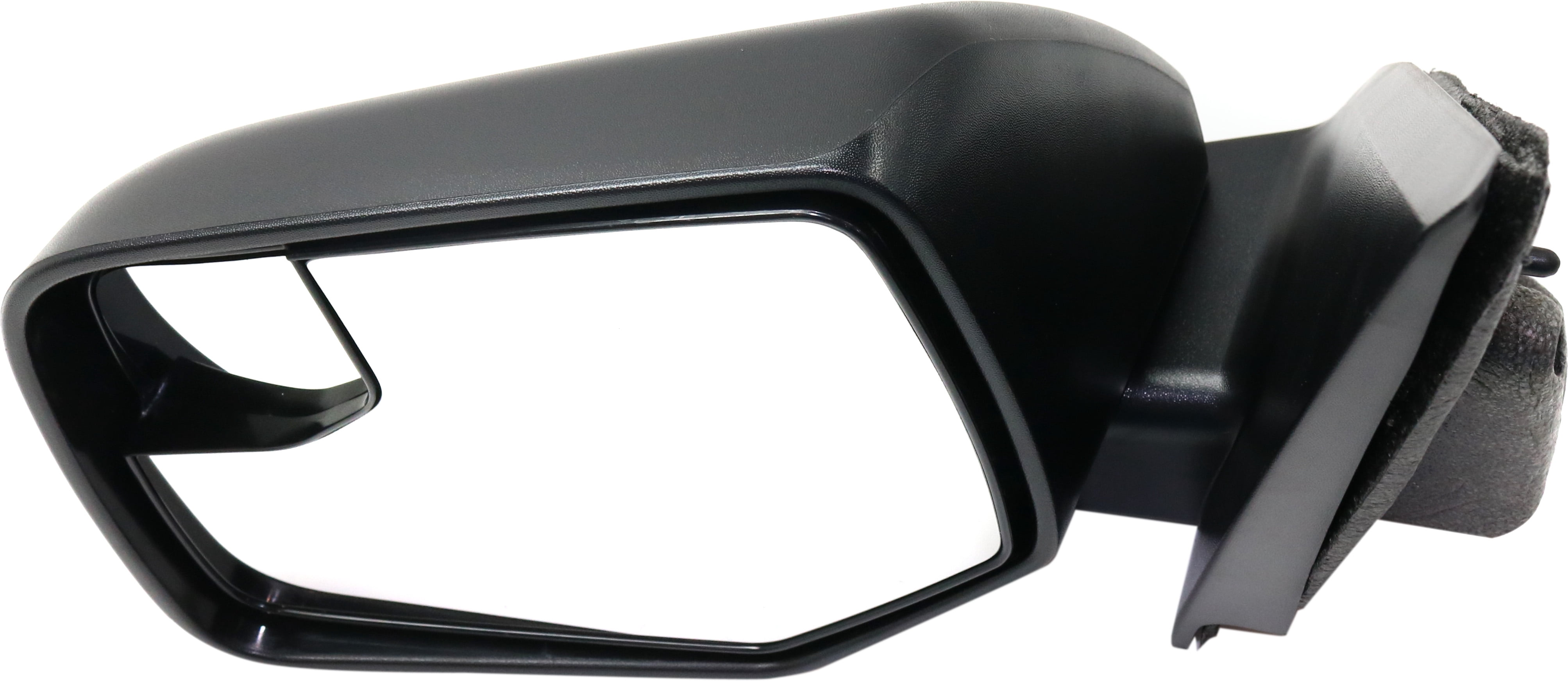 Mirror Compatible With 2008-2012 Ford Escape 2008-2011 Mercury Mariner Left Driver Side w/ Blind Spot Detection in Glass Textured Black Kool-Vue