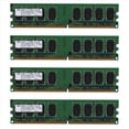 thumbnail image 1 of 4X Memoria RAM DDR2 de Escritorio de 2GB 800MHz 2RX8 DIMM PC2-6400U Alto Rendimiento para Placa Base AMD, 1 of 5