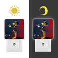 thumbnail image 3 of Conde Pátula Luz nocturna LED con sensor de anochecer a amanecer para dormitorio, baño, pasillo, escaleras - Lámpara LED nocturna de enchufe, 0.5W - 1 pieza, 3 of 6
