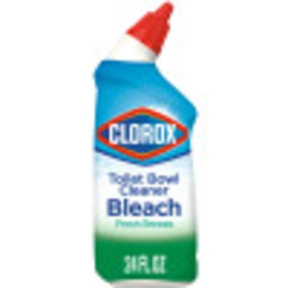 Clorox Toilet Bowl Cleaner w/Bleach, Fresh Scent, 24 fl oz