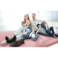 thumbnail image 4 of Arogan Soft Fluffy Area Rug Modern Shaggy Bedroom Rugs for Kids Room Nursery Rug Floor Carpets, 2'x 3',Pink, 4 of 7