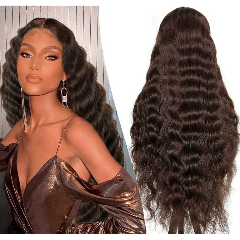 Loose Deep Wave Short Wigs Pre Plucked With Baby Hair