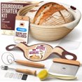 thumbnail image 1 of Kit de iniciación para masa madre Superbaking con banneton de 23 cm, 1 of 9