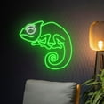 thumbnail image 3 of Handmadetneonsign Chameleon Neon Sign, Chameleon LED Light, Chameleon LED Sign, Reptile Neon Light, Wall Décor, 3 of 5