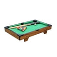 thumbnail image 1 of LOVIVER Portable Snooker Play Game Set Balls with Sticks Miniature Cues Mini Table pool,, 1 of 8