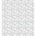 thumbnail image 3 of Ambesonne Animal Sketch Duvet Cover Sets, Rabbit Engraving Art, 2-Twin, Multicolor, 3 of 3