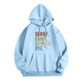 thumbnail image 3 of Sorry Can't Horses Bye Hoodies for Women Fall Winter Long Sleeve Graphic Hooded Sweatshirt with Pockets Pullover Tops, 3 of 6