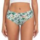 thumbnail image 1 of Fotbe Floral In Teal Calzones Estampados para Mujer – Ropa Interior de Algodón, Cómoda, Suave y Elástica-Large, 1 of 6