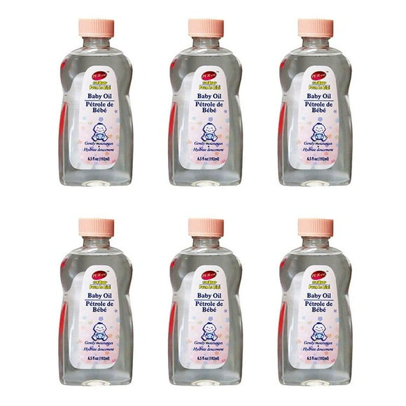 Moisturizing Baby Oil (296ml) (Pack of 6) By Purest