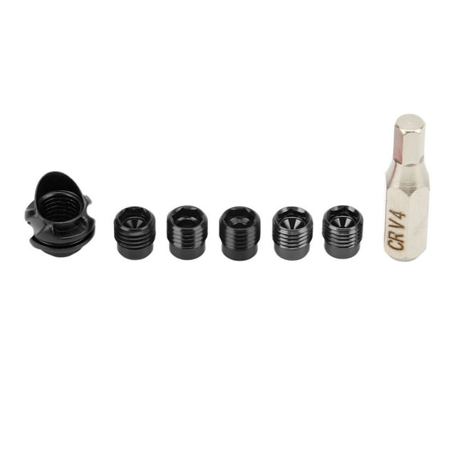 Archery Aluminum Alloy Compound Bow Peephole Set with Cap 37 45 Degree
