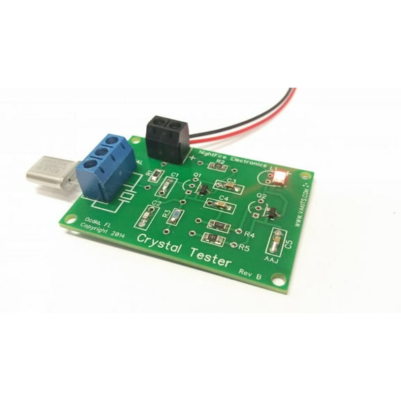 Crystal Tester SMT Kit - PRE ASSEMBLED BY NIGHTFIRE ELECTRONICS LLC