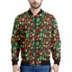 thumbnail image 3 of Chaqueta con cremallera y estampado 3D de frutas y verduras de colores para hombre, sudadera vegana, camisetas de manga larga, chaquetas bomber de calle, 3 of 5