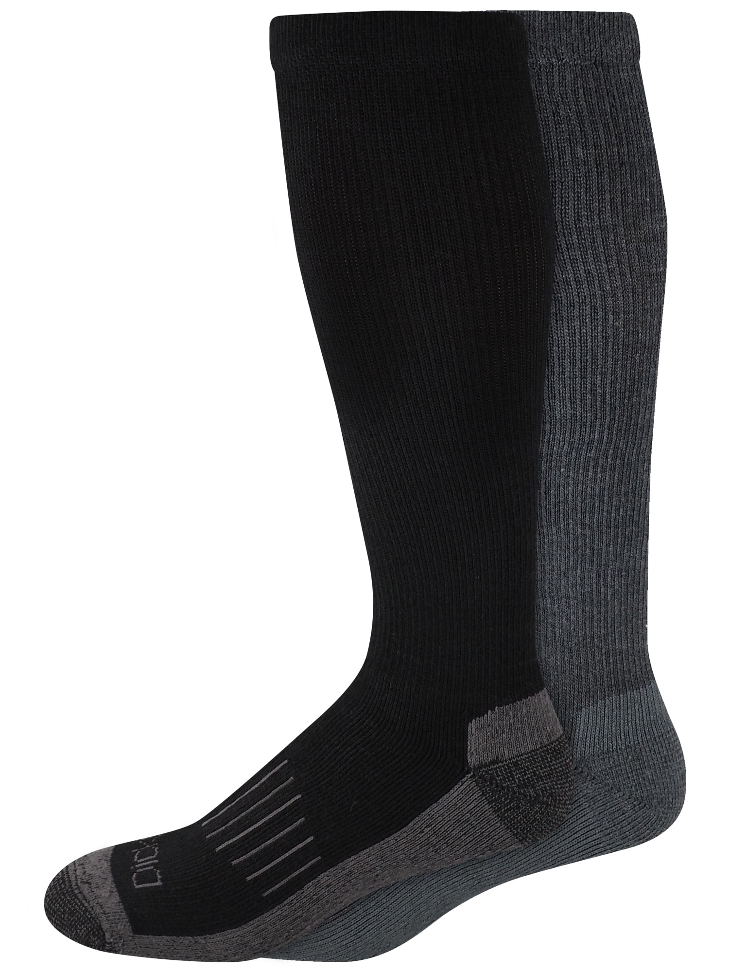 Genuine Dickies Men's OTC Compression Crew Sock, 2 Pack