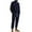 Black, variant on Men's Textured Knit Pullover Sweatshirt and Jogger Pants Set with Button Detail and Ribbed Cuffs for Casual Wear