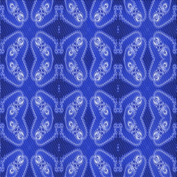 Ahgly Company Indoor Square Patterned Light Slate Blue Area Rugs, 6' Square