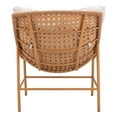thumbnail image 4 of ZUO Chaise d'Appoint Merilyn Beige & Naturel, 4 of 12