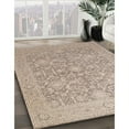 thumbnail image 3 of Ahgly Company Machine Washable Indoor Rectangle Industrial Modern Dark Almond Brown Area Rugs, 3' x 5', 3 of 7
