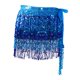 thumbnail image 2 of Bufanda con Borlas Cinturón Falda con Flecos de Lentejuelas Vestido Falda de Lentejuelas de Moda Danza Del Vientre Femenina Bufanda de La Cadera Salvador Bufanda de cadera, 2 of 10