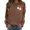 Coffee, variant on Women's Casual Long Sleeve Crewneck Sweatshirt Loose Fit Halloween Print Fall Winter Tops Comfortable Wear Juniors Sweatshirts