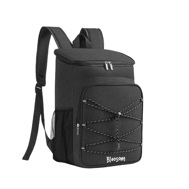 Mochila Bloosom Hieleras Térmica Aislada Impermeable Portátil Negro 25L