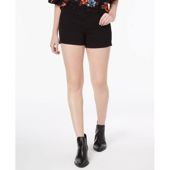 Vanilla Star Juniors Classic Denim Shorts Black 0