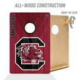 thumbnail image 4 of YouTheFan NCAA South Carolina Gamecocks 2' x 3' Cornhole Game, 4 of 6