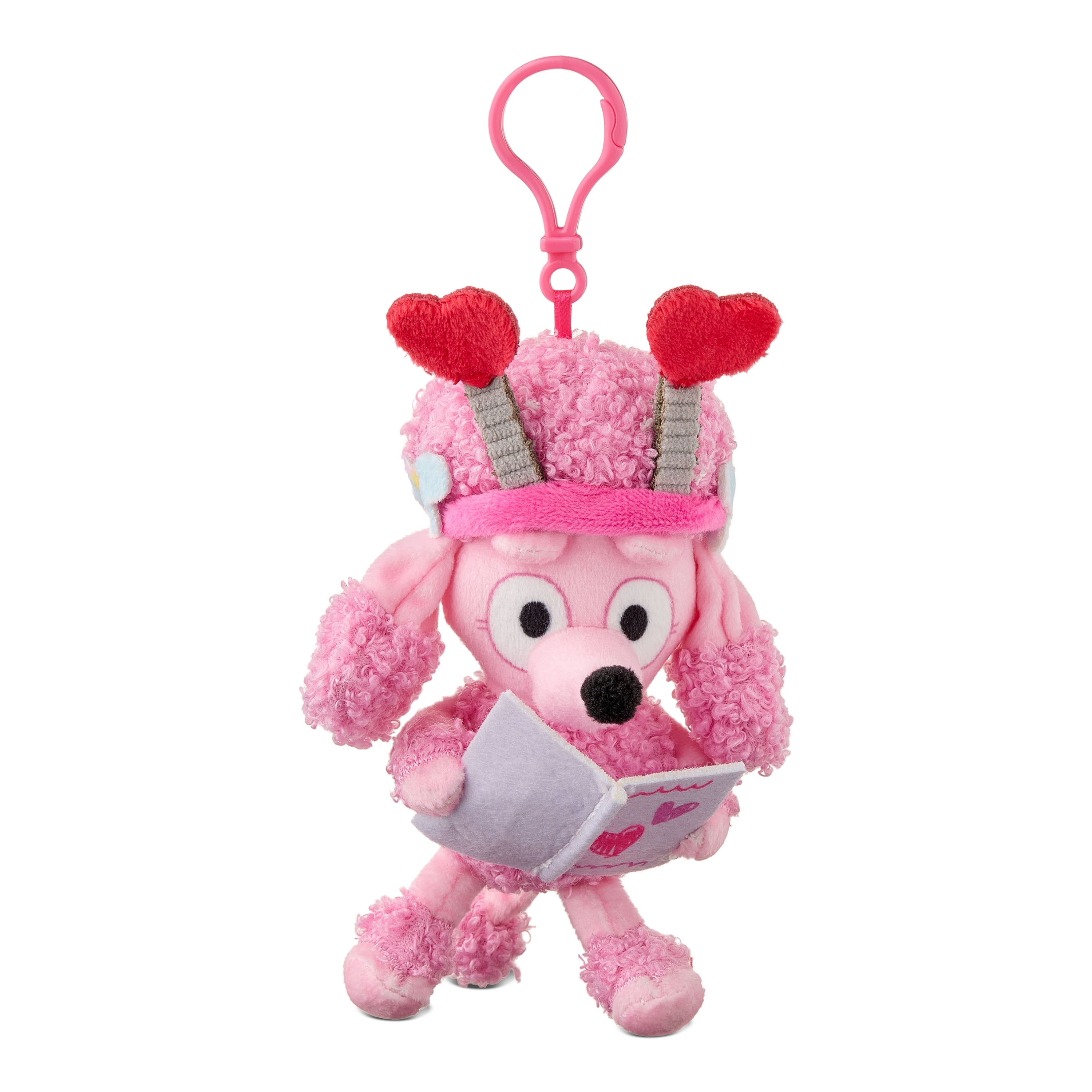 Bluey 2026 Valentine's Day Coco Mini Clip-On Plush - Walmart.com