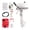 Short Shaft, variant on 2 Stroke 5HP Calon Outboard Motor with Fuel Tank, 103cc Heavy Duty Short Shaft Fishing Boat Engine with Water Cooling System & CDI Ignition System for Inflatable Boat Kayak Canoe Sailboat