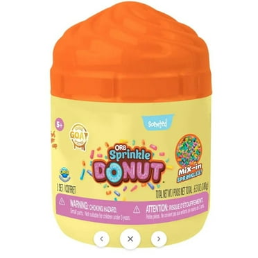 Orb Toys GOAT Stretchy Sprinkle Donut Slime, 6.3 oz