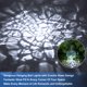 thumbnail image 4 of 12 luces solares colgantes para exteriores, luces de bola de cristal con energía solar, impermeables, para colgar en el árbol, luces de globo para exteriores, luz blanca diurna, 4 of 5
