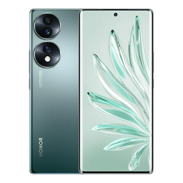 Smartphone Honor 70 5G 256GB ROM/8GB RAM Verde Esmeralda Desbloqueado