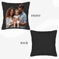 thumbnail image 6 of Set of 2 Throw Pillow Covers 18x18in - Cozy Geometric Pattern Design for Couch Bed Car - Soft and Stylish Cushion Cases, 6 of 8
