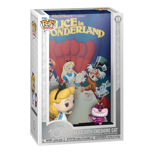 Funko Pop Alicia En El Pais De Las Maravillas #11 Aniversario 100 Años Movie Poster Jumbo Original Funko Alice In Wonderland