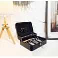 thumbnail image 3 of Cash Box With Lock Key And Money Tray Large Money Box, 3 of 5