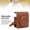 thumbnail image 3 of Protective Case for Fujifilm  Mini 99 Instant Camera, PU Leather Camera Case with Pocket Mini Photo Album, Adjustable Strap, Photo Border Stickers, 3 of 7