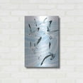 thumbnail image 3 of Luxe Metal Art 'Seagull Soiree II' by Annie Warren, Metal Wall Art, 16"x24", 3 of 9