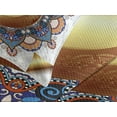 thumbnail image 4 of Ambesonne Mandala Quilted Bedspread Set 3 Pcs, Floral Boho, King Size, Multicolor, 4 of 5