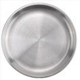 thumbnail image 2 of para Escupir Huesos de Acero Inoxidable de 14 Cm, Bandeja Poco Profunda Plateada, Disco de Comedor de Metal, Redondo, Vajilla de Postre, 2 of 5