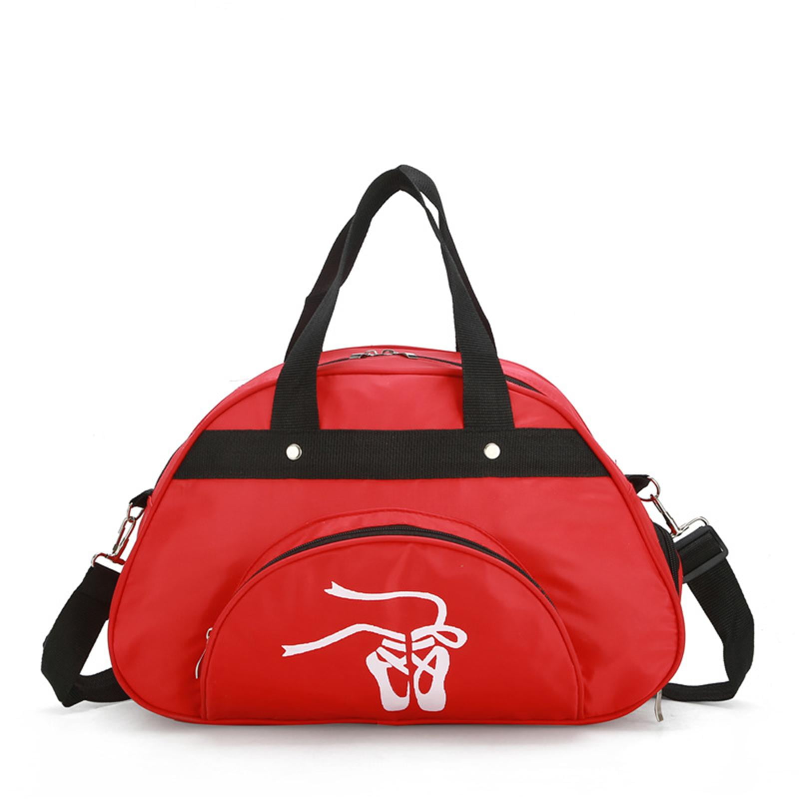 Dance Bag Garment Duffle Adjustable Strap Spacious Nylon for Women Girls Ballet School Workout