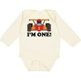 thumbnail image 3 of Inktastic Race Car 1st Birthday Boys Long Sleeve Baby Bodysuit, 3 of 5