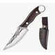 thumbnail image 1 of Cuchillo Chef De Cocina Forjado A Mano Con Funda De Cuero, 1 of 4