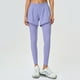 thumbnail image 2 of Pantalones de yoga con bolsillos con cremallera - Cintura elástica, nailon y spandex, leggings deportivos versátiles, entrenamiento para todas las estaciones, 2 of 8
